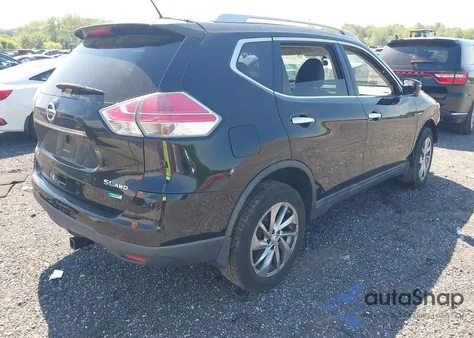 2014 Nissan Rogue Sl из США, поврежденный, VIN 5N1AT2MV0EC759519